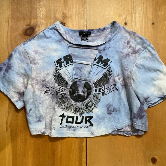 Cropped band tee - Picture 6 of 16